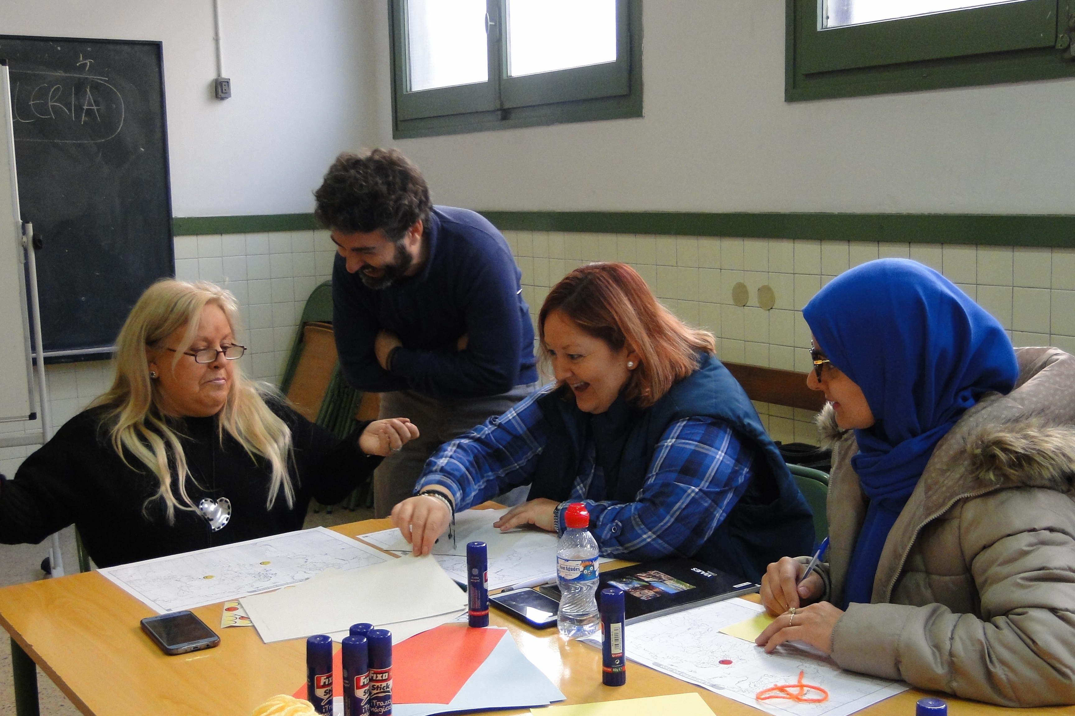 Artem’s workshops for migrants and local community in Barcelona 