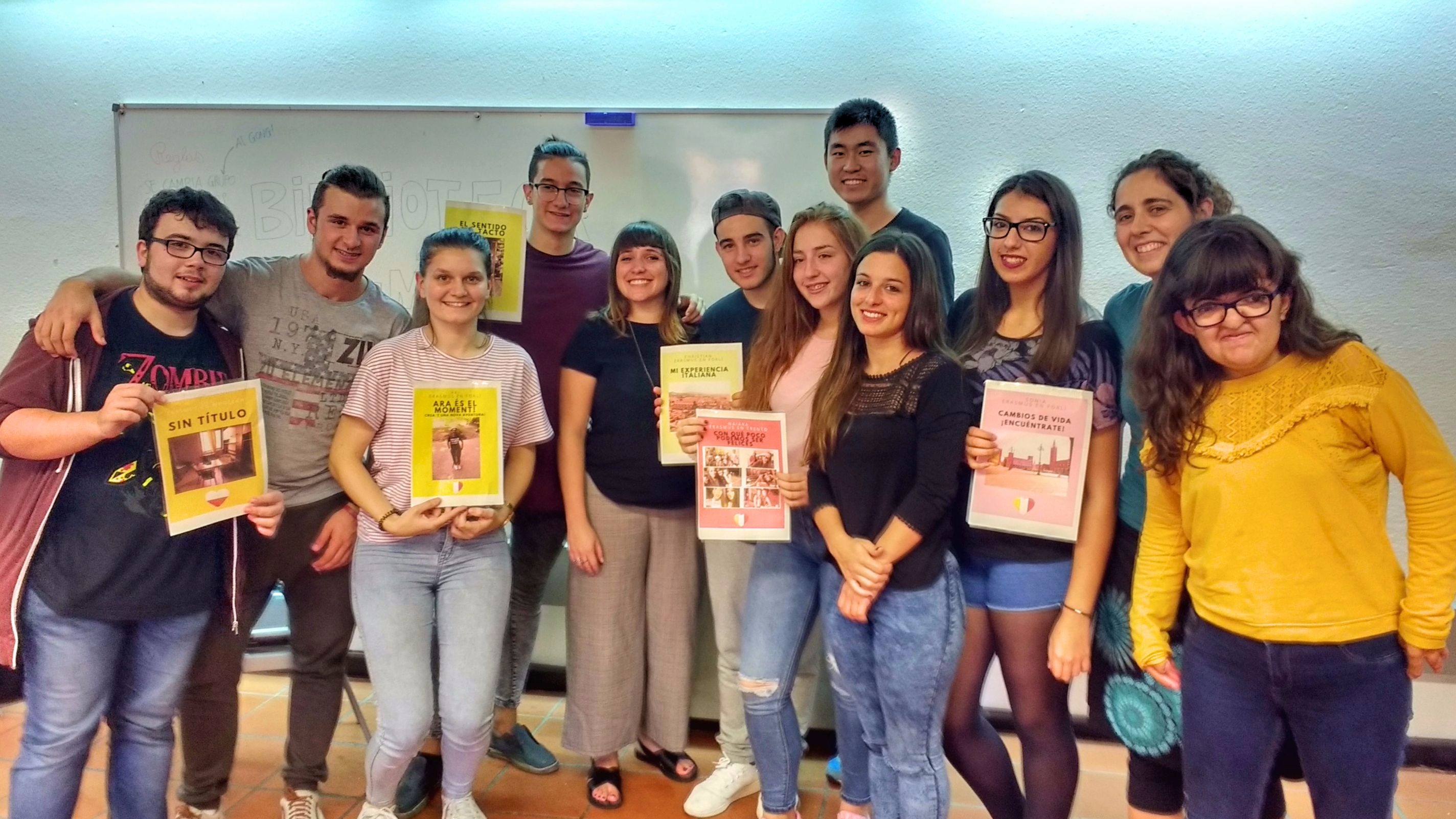 The Mundus Erasmus + Human Library brings together more than 50 young people