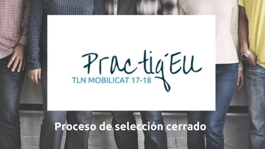 Practiq’EU TLN Mobilicat - Selection process closed