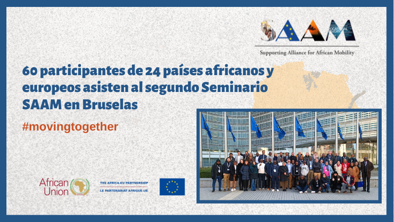 Más de 60 participantes de 24 países africanos y europeos diferentes asistieron al Seminario SAAM en Bruselas sobre internacionalización